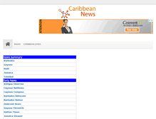 Tablet Screenshot of caribbeannews.com